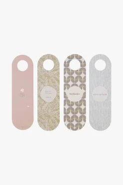 ZUSSS Versiering & Inpakken*4 flessenhangers color multi