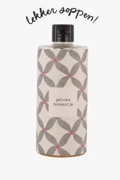 ZUSSS Verzorgingsproducten*bodywash 500ml geluksmomentje antracietgrijs/roze rood antracietgrijs/rozerood