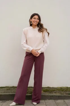 ZUSSS Broeken & Jeans*broek met naad port