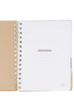 ZUSSS Notitieboeken & Schrijfwaren*bucket list journal naturel