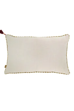 ZUSSS Buiten*buitenkussen love 60x30cm peper en zout/oker peperenzout/oker