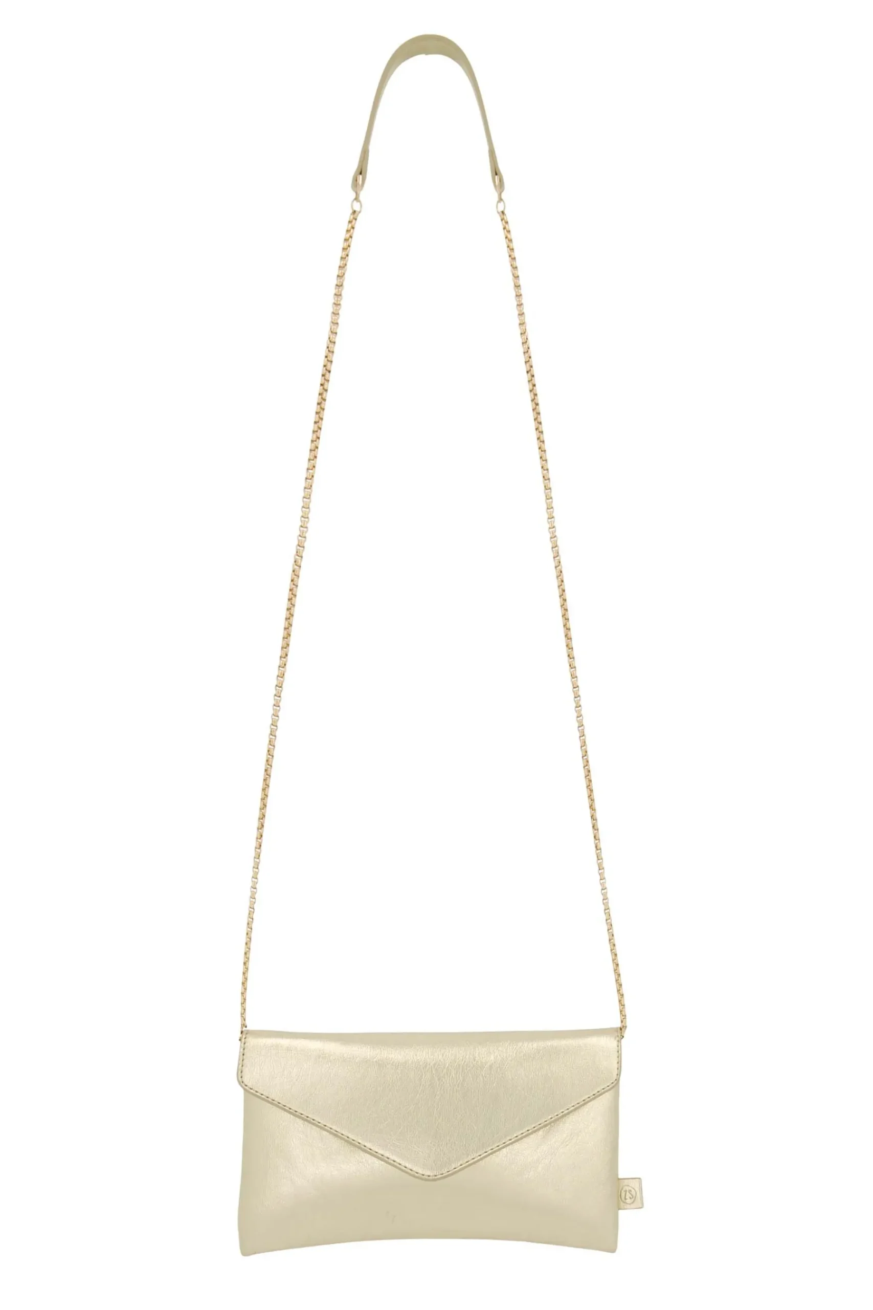 ZUSSS Schoudertassen & Handtassen*enveloptasje goud