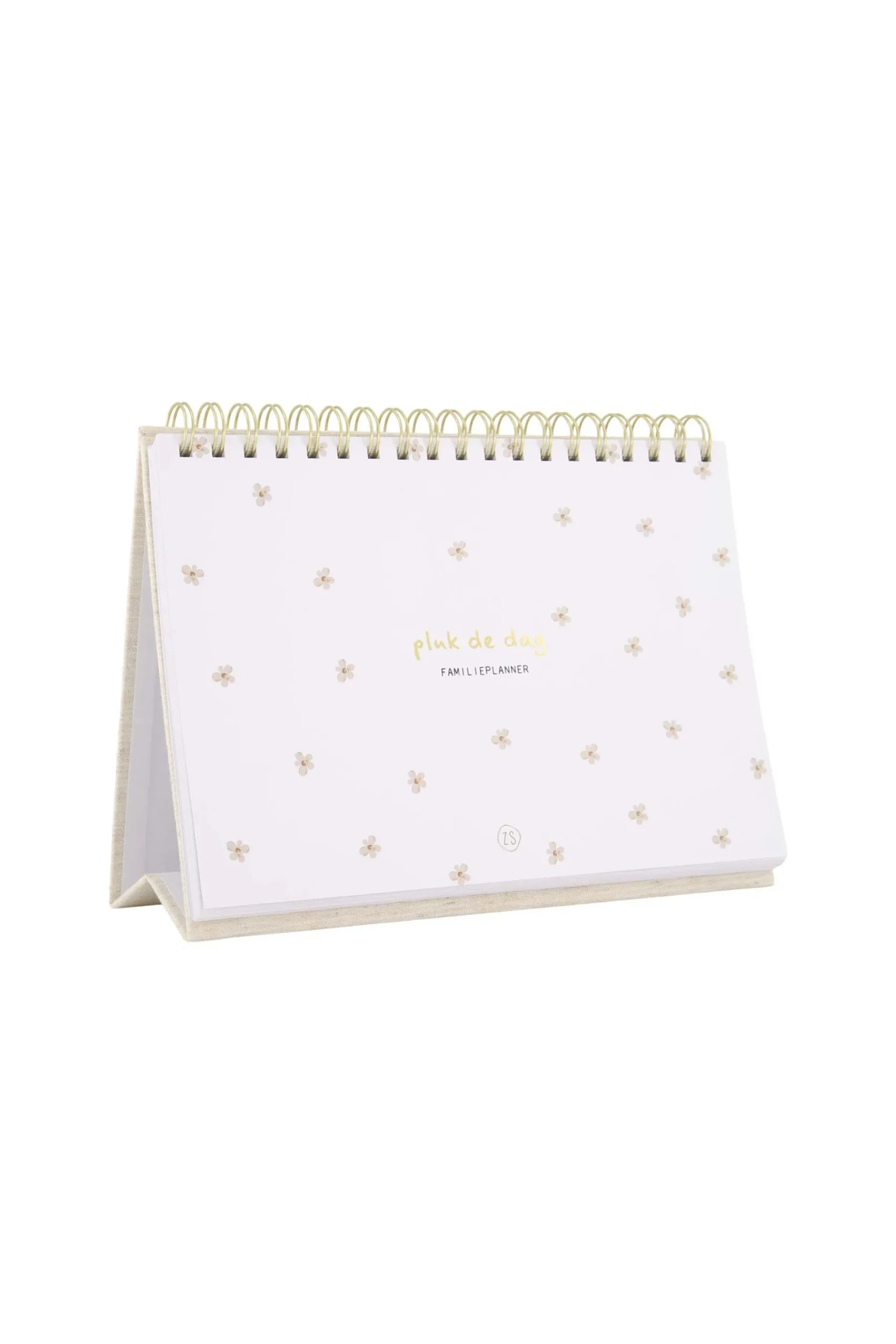 ZUSSS Planners*familieplanner pluk de dag wit/goud