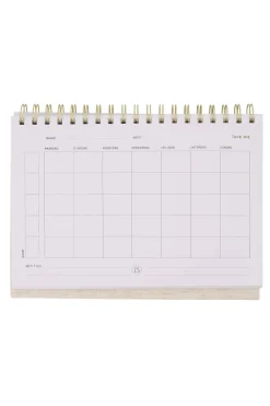 ZUSSS Planners*familieplanner pluk de dag wit/goud