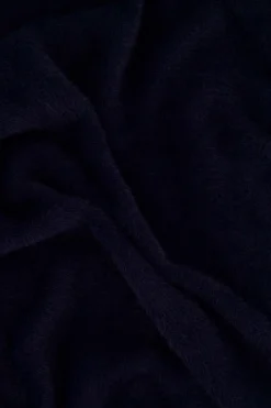 ZUSSS Vesten*fluffy vest donkerblauw