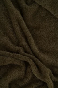 ZUSSS Vesten*fluffy vest donkergroen