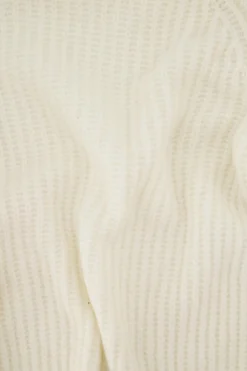 ZUSSS Vesten*gebreid vest in bomberstyle creme