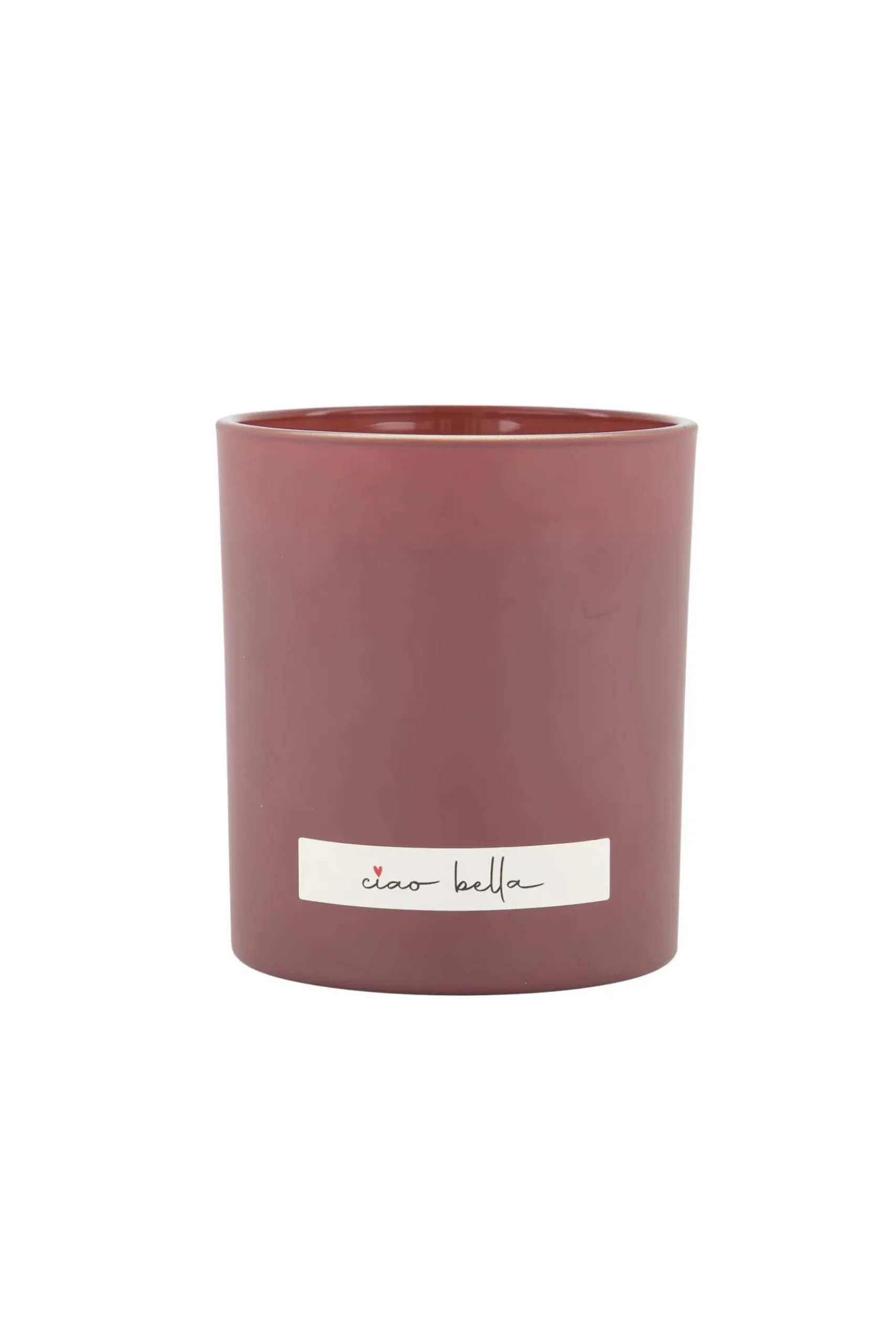 ZUSSS Geurkaarsen*geurkaars in glas ciao bella port