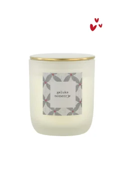 ZUSSS Bad|Geurkaarsen*geurkaars in glas geluksmomentje wit