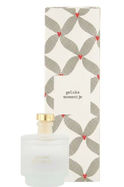 ZUSSS Bad*geurstokjes 90ml geluksmomentje antracietgrijs/roze rood antracietgrijs/rozerood