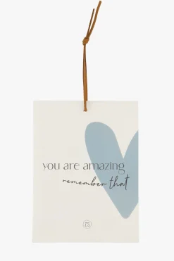 ZUSSS Bad*geurzakje you are amazing grijsblauw