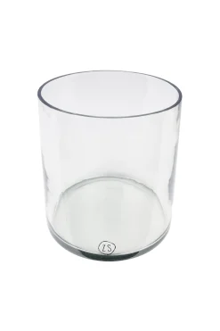 ZUSSS Vazen & Potten*glazen vaas ø15cm transparant