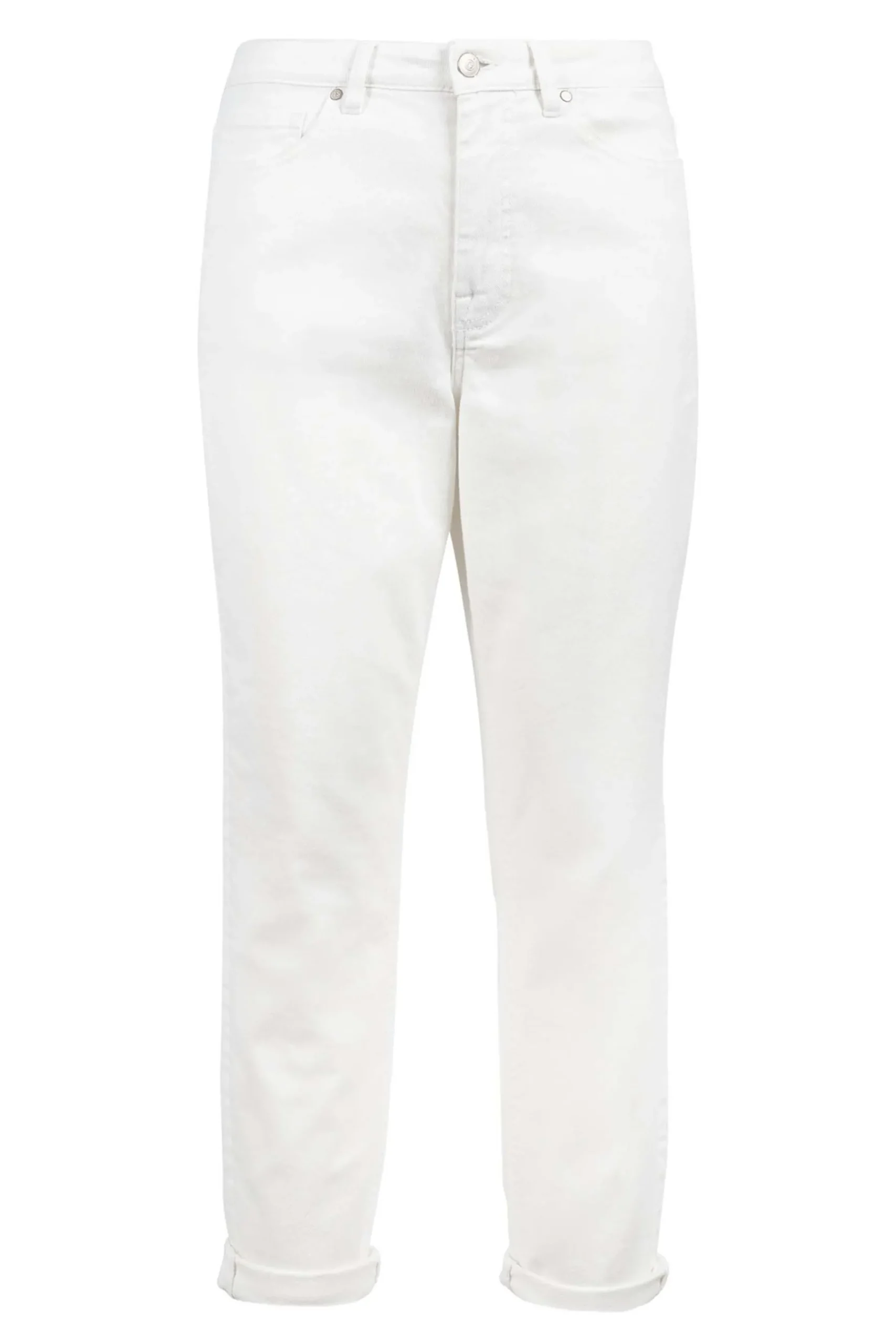 ZUSSS Broeken & Jeans*high waist jeans off white ecru