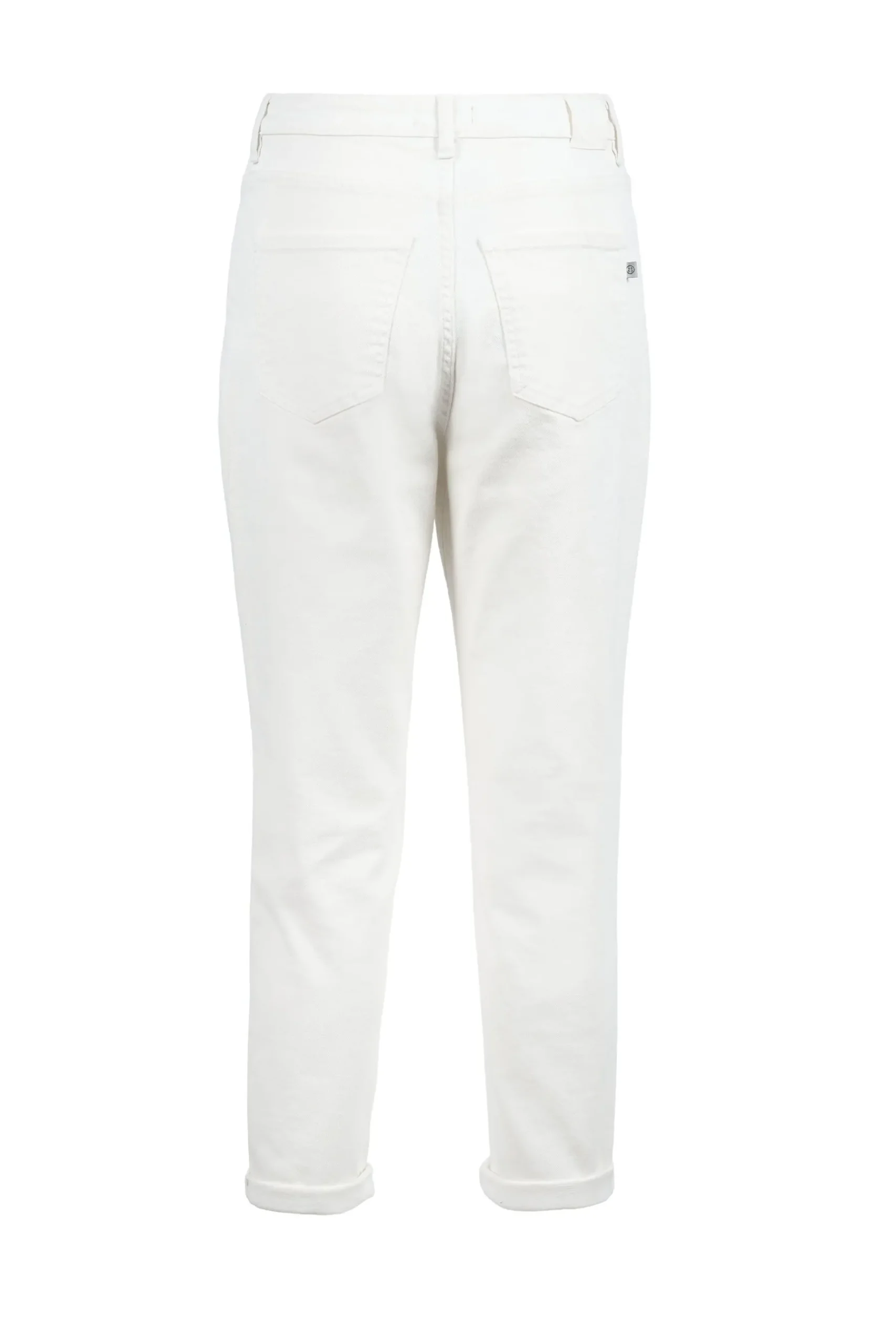 ZUSSS Broeken & Jeans*high waist jeans off white ecru