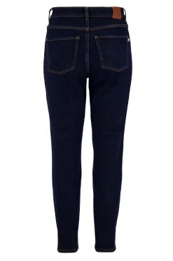 ZUSSS Broeken & Jeans*high waist jeans donkerblauw
