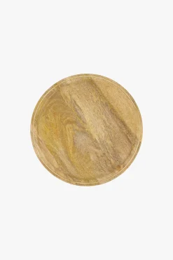 ZUSSS Overige Woonaccessoires*houten stylingbord 30 cm / goud naturel