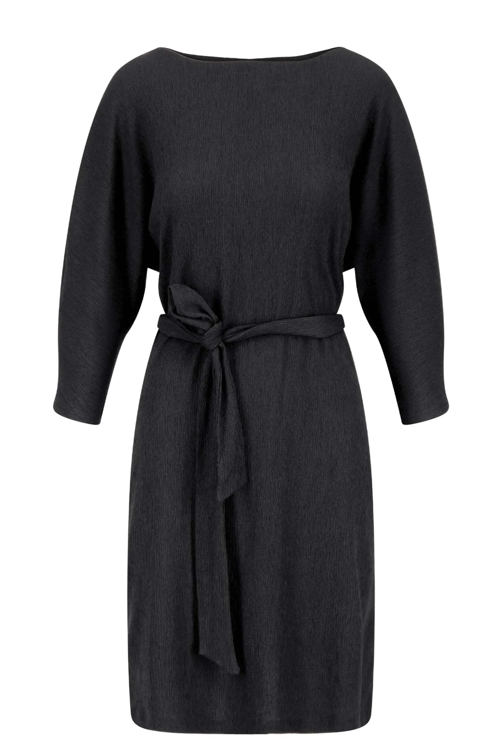 ZUSSS Jurkjes & Rokken*jurk van crinkle stof antracietgrijs