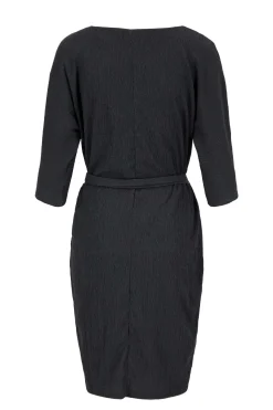 ZUSSS Jurkjes & Rokken*jurk van crinkle stof antracietgrijs