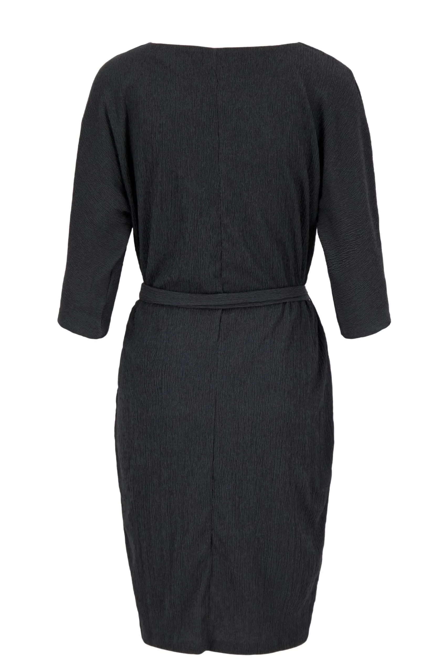 ZUSSS Jurkjes & Rokken*jurk van crinkle stof antracietgrijs