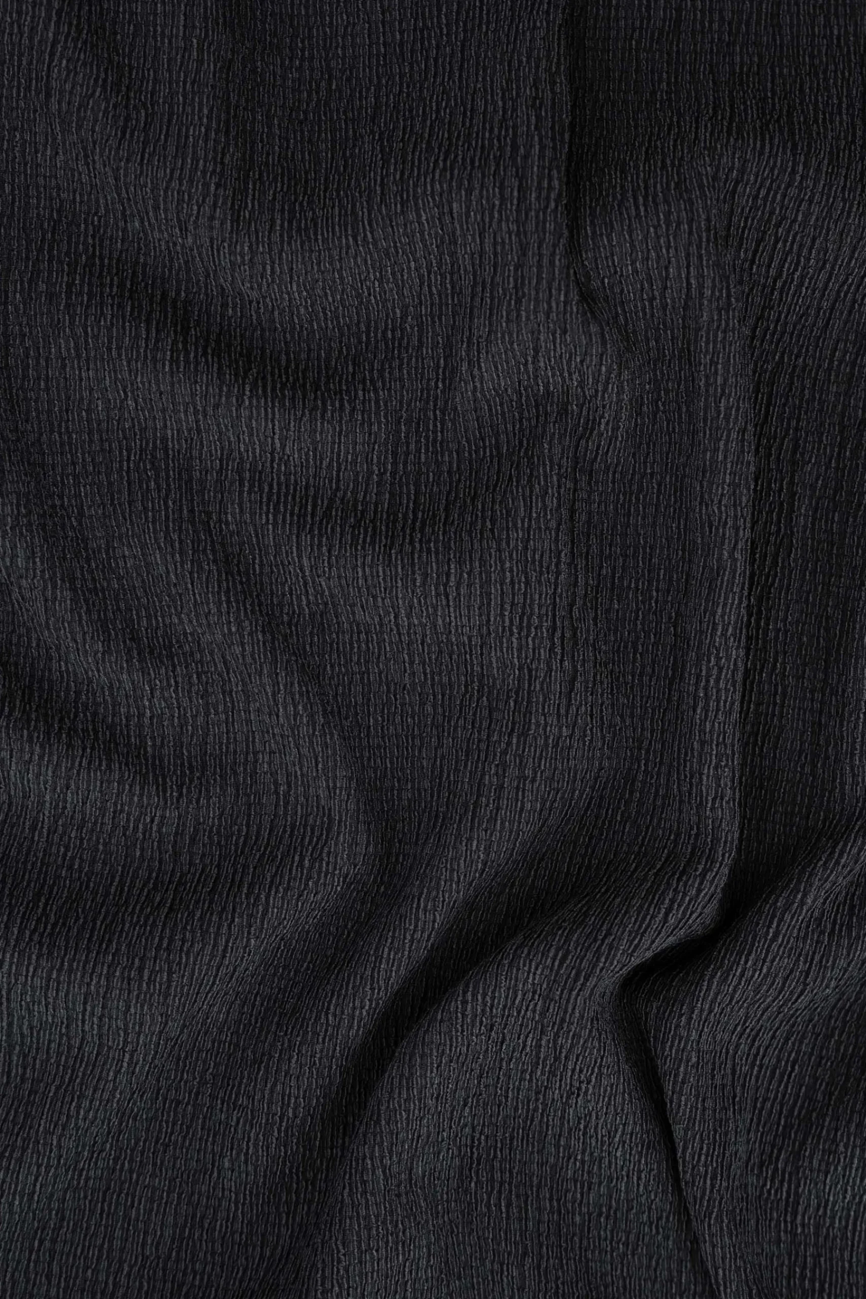 ZUSSS Jurkjes & Rokken*jurk van crinkle stof antracietgrijs