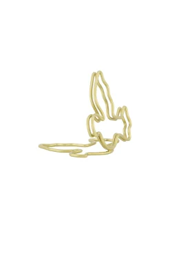 ZUSSS Overige Woonaccessoires*kaartenstandaard duifje goud