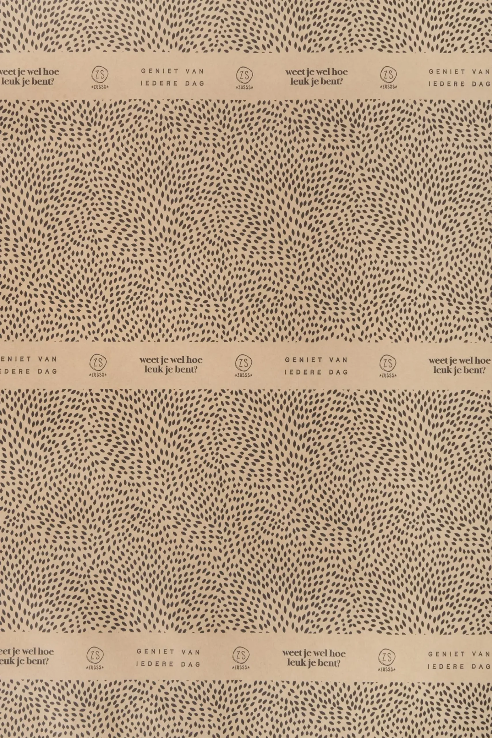 ZUSSS Versiering & Inpakken*Kadopapier spikkels