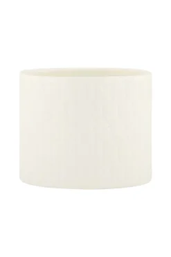 ZUSSS Geurkaarsen*keramieken geurkaars ovaal structuur hartjes wit