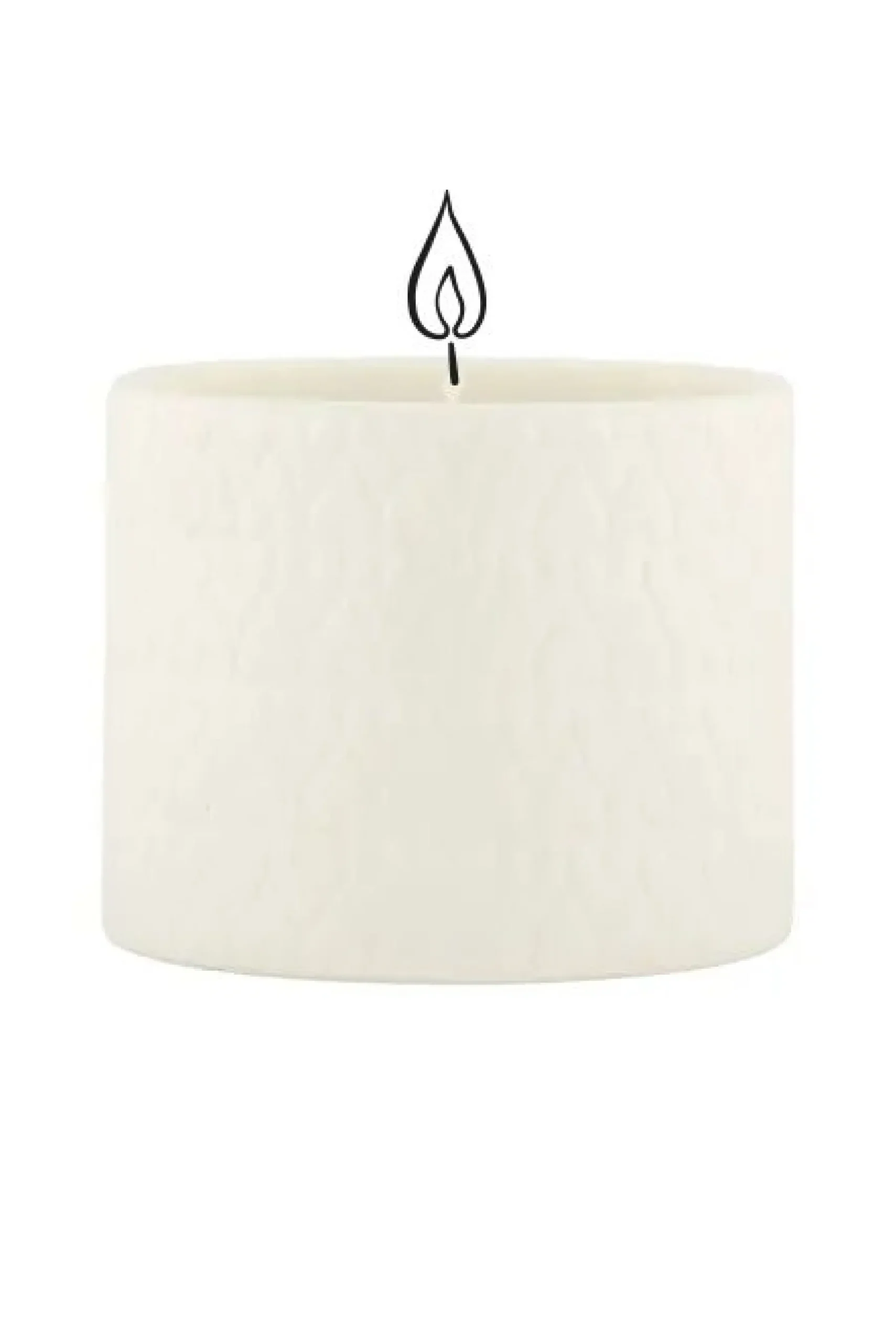 ZUSSS Geurkaarsen*keramieken geurkaars ovaal structuur veertjes wit