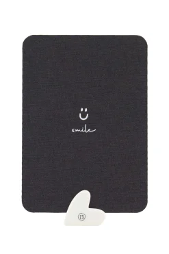 ZUSSS Overige Woonaccessoires*keramieken kaartenstandaard hartje wit