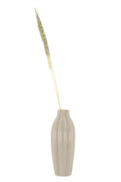 ZUSSS Vazen & Potten*keramieken vaasje beige