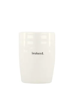 ZUSSS Servies*koffiemok leukerd wit