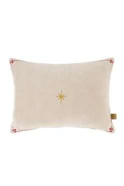 ZUSSS Kussens*kussen liefde & licht ster 35x25cm zand