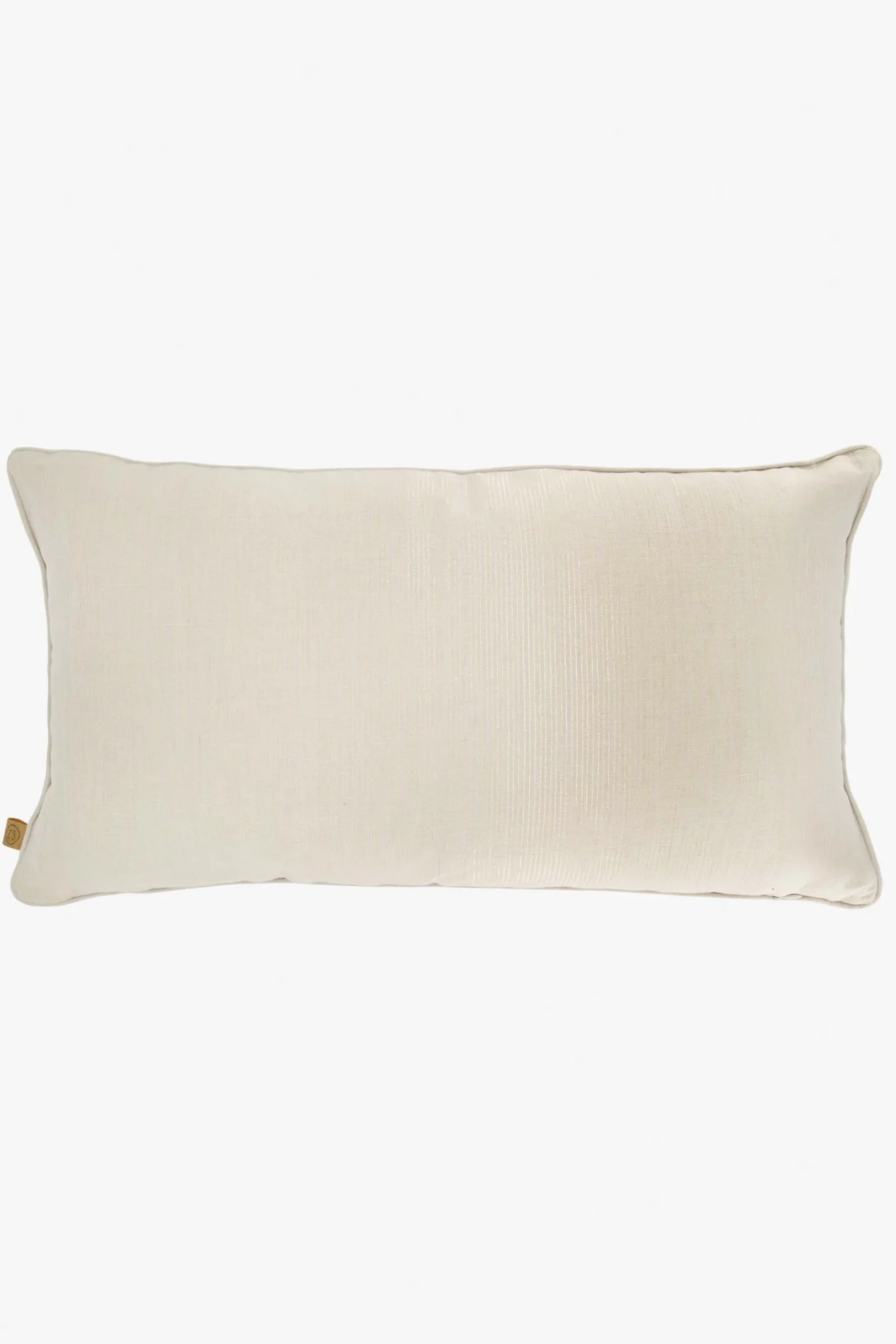 ZUSSS Kussens*kussen strepen 60x40cm zand/saliegroen