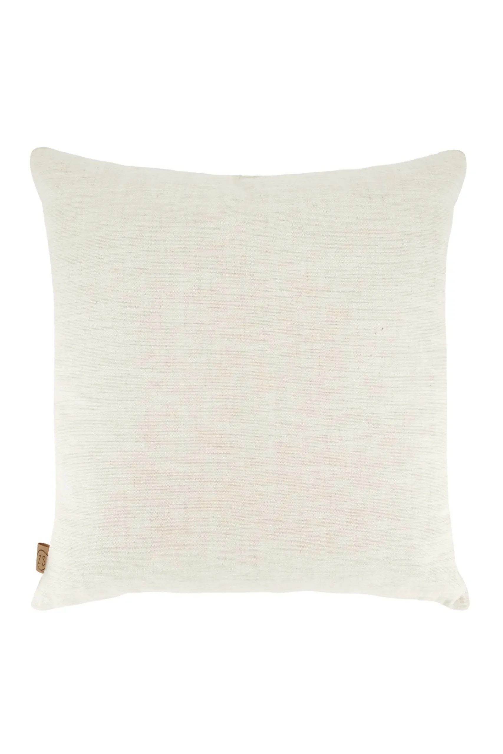 ZUSSS Kussens*kussen wieber bloem borduur 45x45cm linnen/goud