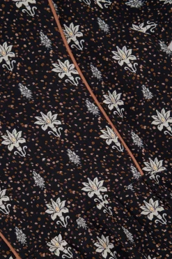 ZUSSS Jurkjes & Rokken*limited jurk met bloemenprint zwart