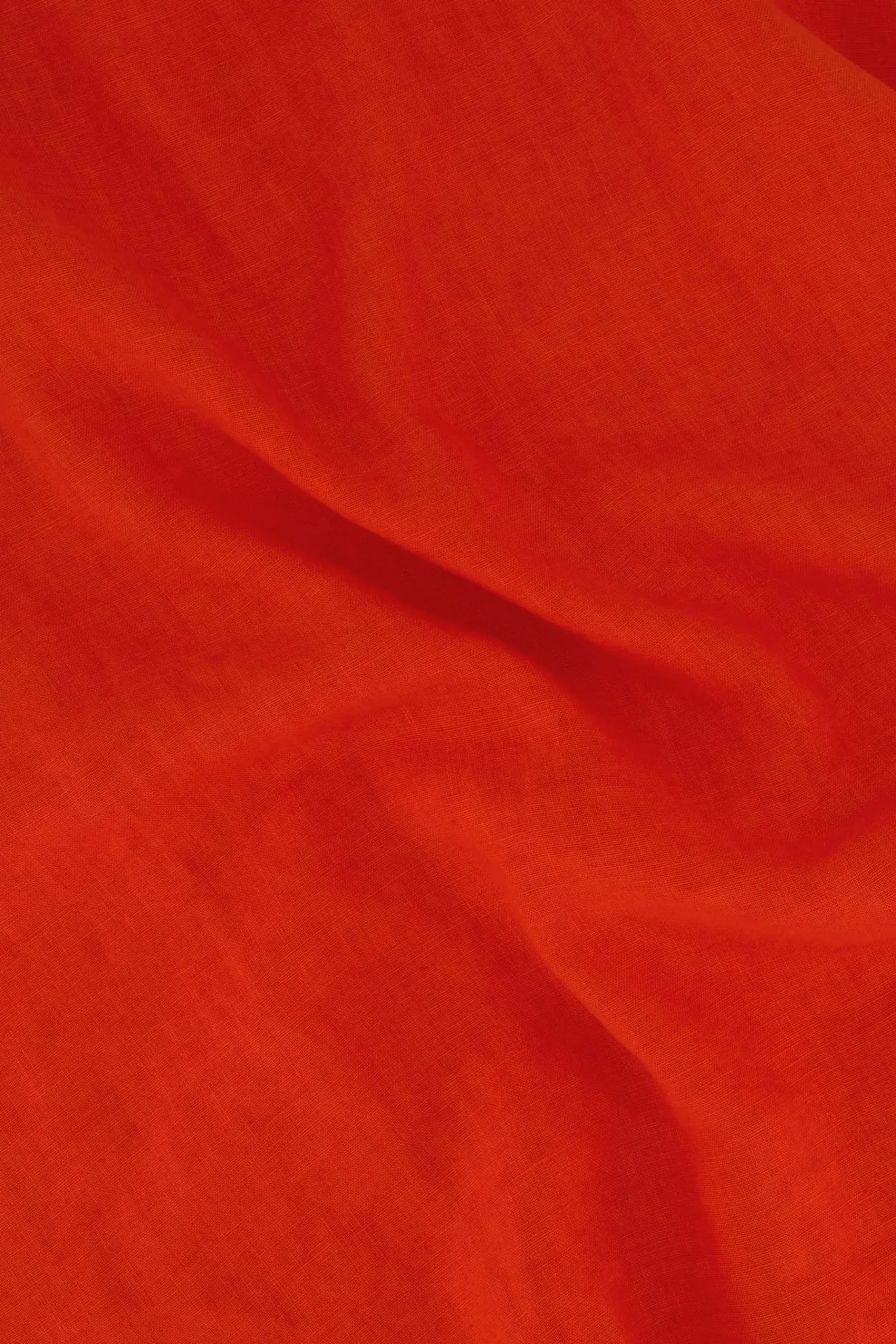 ZUSSS Broeken & Jeans*linnen broek koraalrood