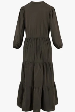 ZUSSS Jurkjes & Rokken*maxi jurk antracietgrijs