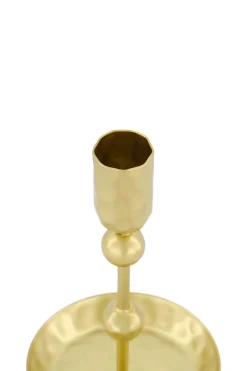 ZUSSS Kaarsen|Kaarsenhouders*metalen kandelaar 15cm goud