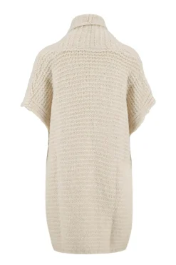 ZUSSS Vesten*mouwloos vest creme
