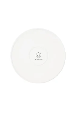 ZUSSS Servies*ontbijtbord goud hartje wit