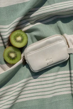 ZUSSS Portemonnees*pasjeshouder klein geluk ecru