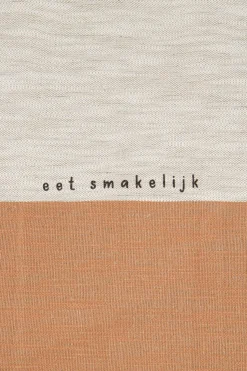 ZUSSS Keukentextiel*placemat geniet zand/terra roze zand/terraroze