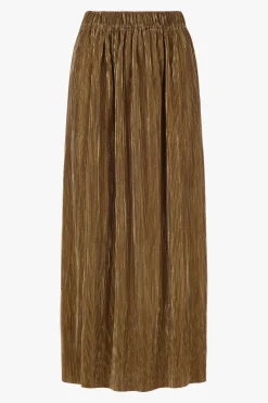 ZUSSS Jurkjes & Rokken*plisse rok goud champagne