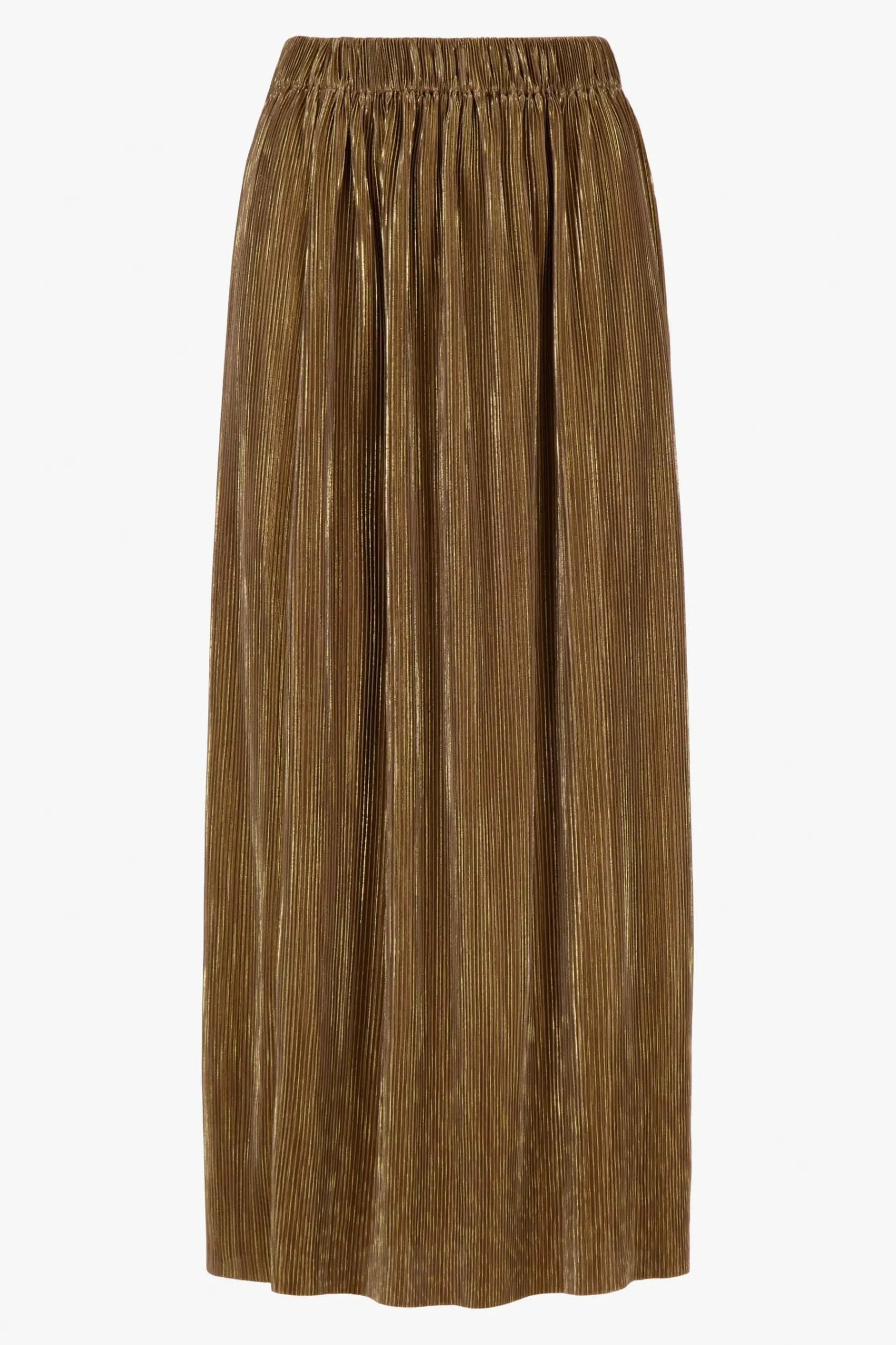 ZUSSS Jurkjes & Rokken*plisse rok goud champagne