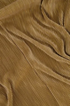 ZUSSS Jurkjes & Rokken*plisse rok goud champagne