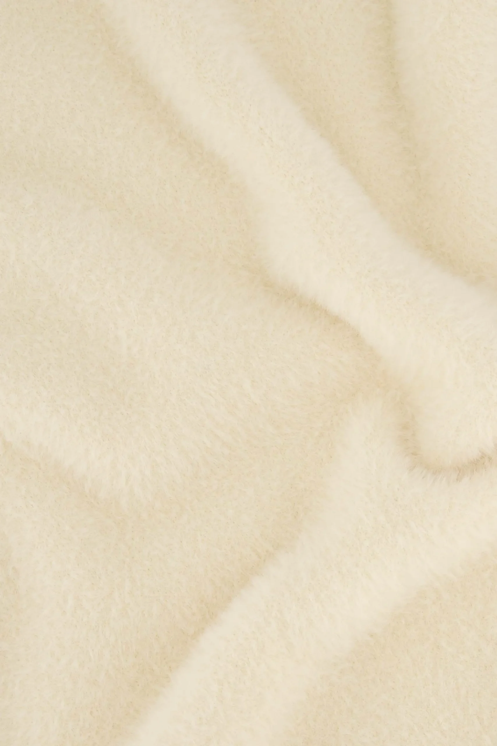 ZUSSS Jurkjes & Rokken*rok in fluffy garen creme