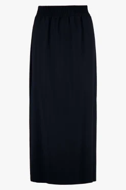 ZUSSS Jurkjes & Rokken*satijnen twill rok donkerblauw