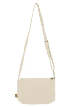 ZUSSS Schoudertassen & Handtassen*schoudertasje met stiksels peper en zout peper&zout