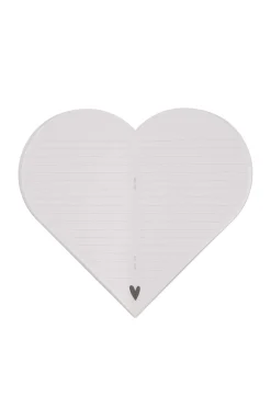 ZUSSS Notitieboeken & Schrijfwaren*schrift A5 hartvorm oudroze