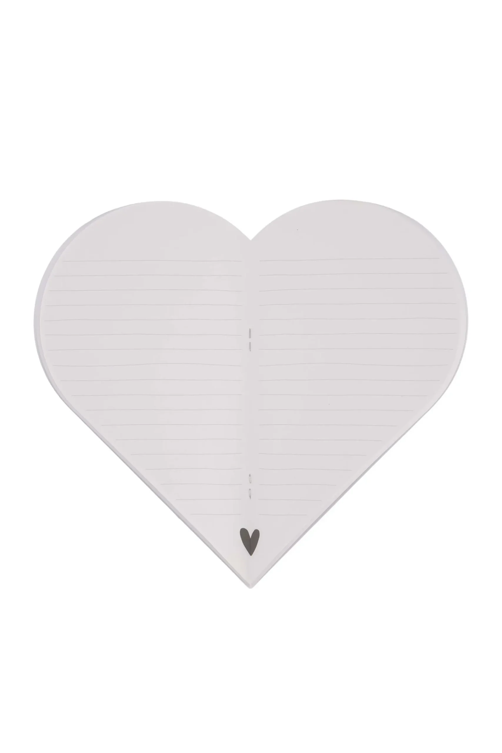 ZUSSS Notitieboeken & Schrijfwaren*schrift A5 hartvorm oudroze